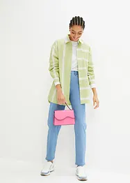 Mom jeans elasticizzati, vita alta, bonprix