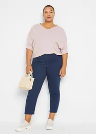 Pantaloni cropped a vita alta, bonprix