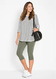 Leggings capri aderenti (pacco da 2), bonprix