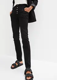 Pantaloni elasticizzati in twill, bonprix