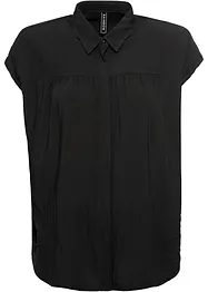 Camicetta oversize a maniche corte in viscosa fluente, bonprix