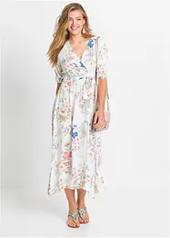 Abito midi in viscosa fluente, bonprix
