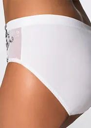 Slip modellante con ricamo delicato (pacco da 2), bonprix