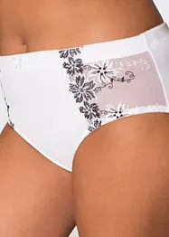 Slip modellante con ricamo delicato (pacco da 2), bonprix