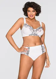 Reggiseno senza ferretto (pacco da 2) con poliammide riciclata, bonprix