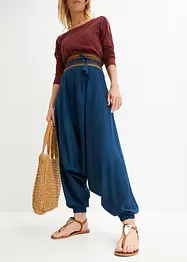 Pantaloni alla turca in viscosa fluente, bonprix