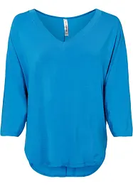Maglia con maniche a 3/4 in misto viscosa elastan, bonprix