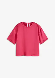 Blusa in satin, RAINBOW