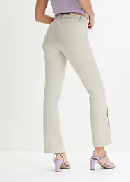 Pantaloni cropped elasticizzati con bottoni decorativi, BODYFLIRT