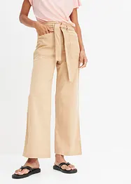 Pantaloni cropped con cinta comoda, bonprix