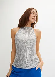 Top con glitter, bonprix