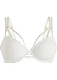 Reggiseno con coppe preformate, ferretto e accessorio dorato, BODYFLIRT