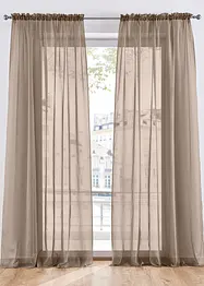 Tende trasparenti in leggero voile (pacco da 2), bonprix