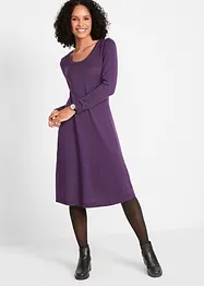 Abito in maglia svasato, bonprix