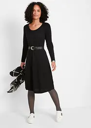 Abito in maglia svasato, bonprix