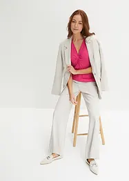 Maglia con nodo in misto viscosa, bonprix