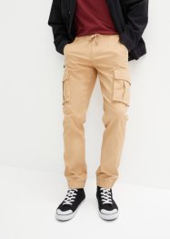 Pantaloni cargo con elastico in vita loose fit, straight, RAINBOW