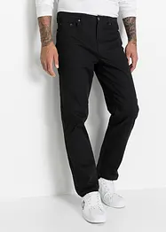 Pantaloni elasticizzati classic fit con puro cotone, straight, bonprix