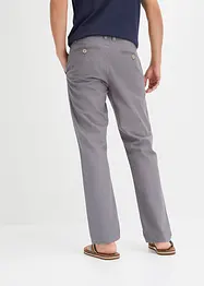 Pantaloni chino in misto lino regular fit, straight, bonprix