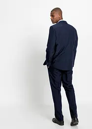 Completo (4 pezzi) giacca, pantaloni, camicia, cravatta, regular fit, bonprix