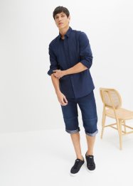 Bermuda in jeans lunghi, regular fit, John Baner JEANSWEAR