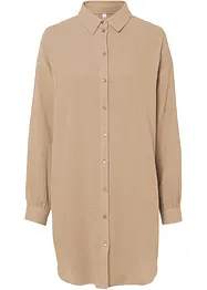 Camicetta lunga oversize in mussola, bonprix