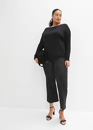 Maglia a maniche lunghe in misto viscosa morbido, bonprix