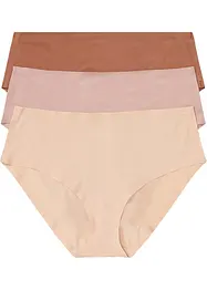 Panty senza cuciture Feel Comfort (pacco da 3), bonprix