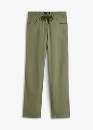 Pantaloni cargo leggeri con coulisse, bonprix