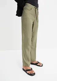 Pantaloni cargo leggeri con coulisse, bonprix