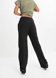 Pantaloni cargo in misto lino, bonprix