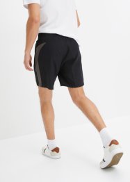 Pantaloni corti sportivi con tasche zippate, ad asciugatura rapida, bpc bonprix collection