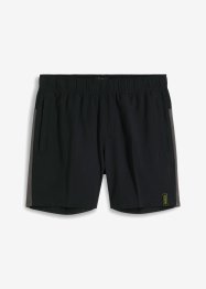 Pantaloni corti sportivi con tasche zippate, ad asciugatura rapida, bpc bonprix collection