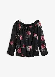 Blusa con coulisse, bonprix