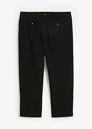 Pantaloni capri elasticizzati con elastico in vita, bonprix