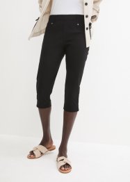 Pantaloni capri elasticizzati con elastico, bpc selection