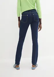 Jeans elasticizzati slim, a vita media, bonprix