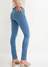 Jeans elasticizzati slim, a vita media, bonprix