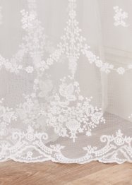 Tenda bianca classica con ricami, bpc living bonprix collection