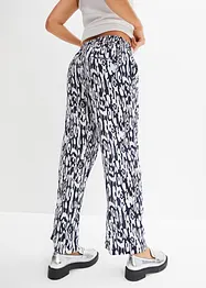 Pantaloni con elastico in vita in viscosa fluente, bonprix