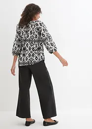 Camicetta in cotone fantasia, bonprix