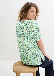 Maglia di jersey in misto lino e viscosa, bonprix