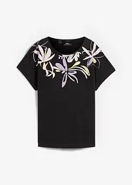 Maglia in cotone a mezze maniche, bonprix