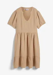Abito oversize in mussola di cotone, bonprix
