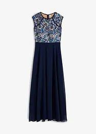 Abito lungo con pizzo, bonprix