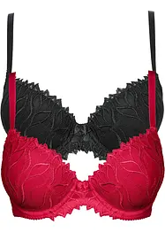 Reggiseno con coppe preformate e ferretto (pacco da 2), bonprix