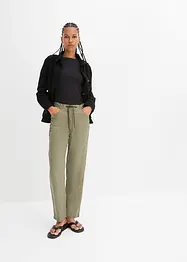 Pantaloni cargo leggeri in lyocell fluente, bonprix