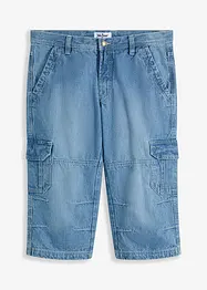 Jeans cargo a pinocchietto regular fit, straight, bonprix