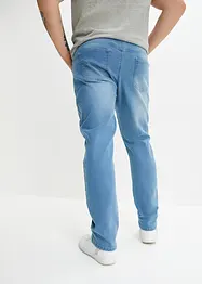 Jeans elasticizzati leggeri slim fit, straight, bonprix