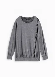 Maglia ampia a maniche lunghe per lo sport, bonprix